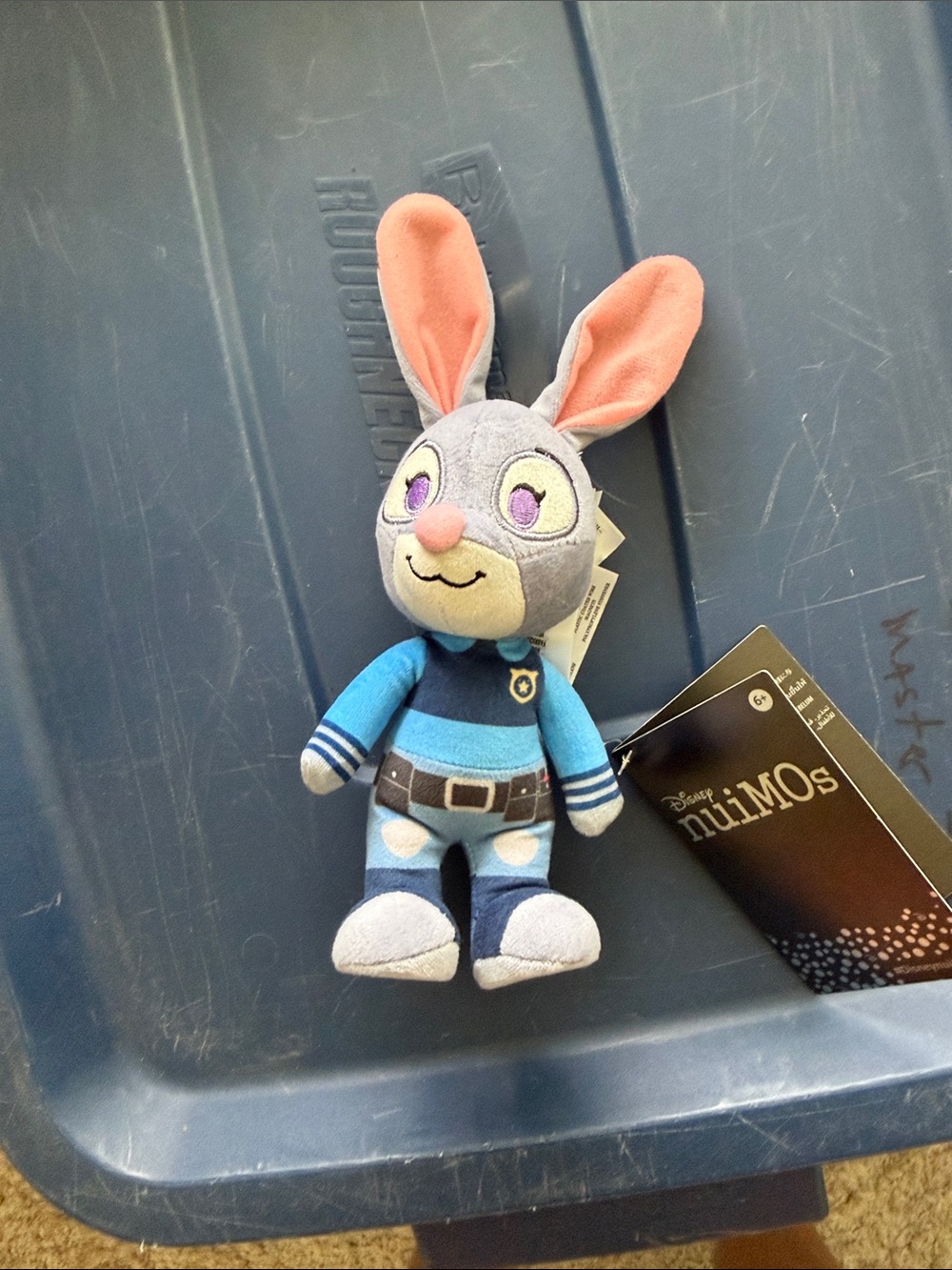 Disney Judy Hopps Plush - Gray, Blue & Pink unimo
